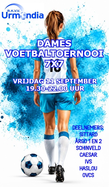 DAMES VOETBALTOERNOOI 7X7